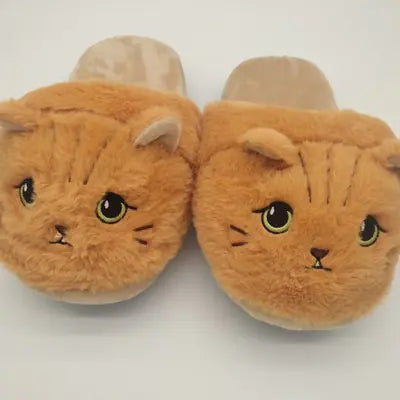 Cute Cartoon Cat Slippers for Cozy Home Comfort
