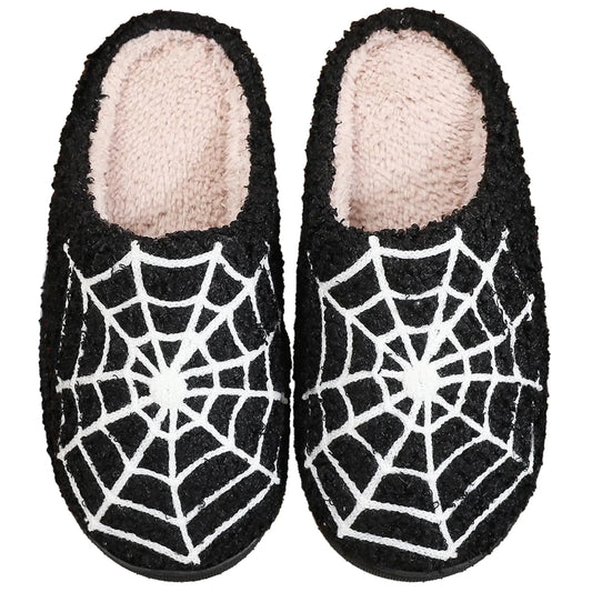 Halloween Slippers Soft Plush Comfy Grimace Slippers Pumpkin Slippers Slip-on Cozy Indoor Outdoor Slippers Fluffy Slippers for Women MenVintage Foam Memory Slippers Indoor Household Slippers Cloud